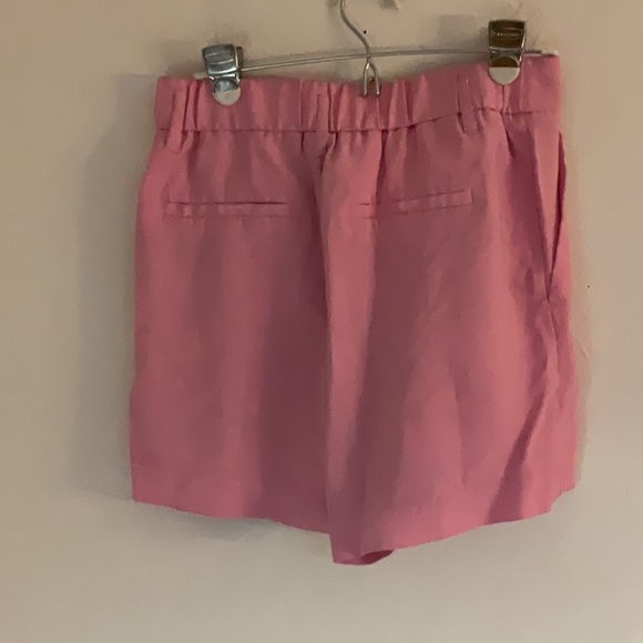 Sale! A New Day High Rise Pleated Front Shorts, Size 4, Pink - Picture 2 of 8